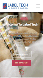 Mobile Screenshot of labeltechinc.com